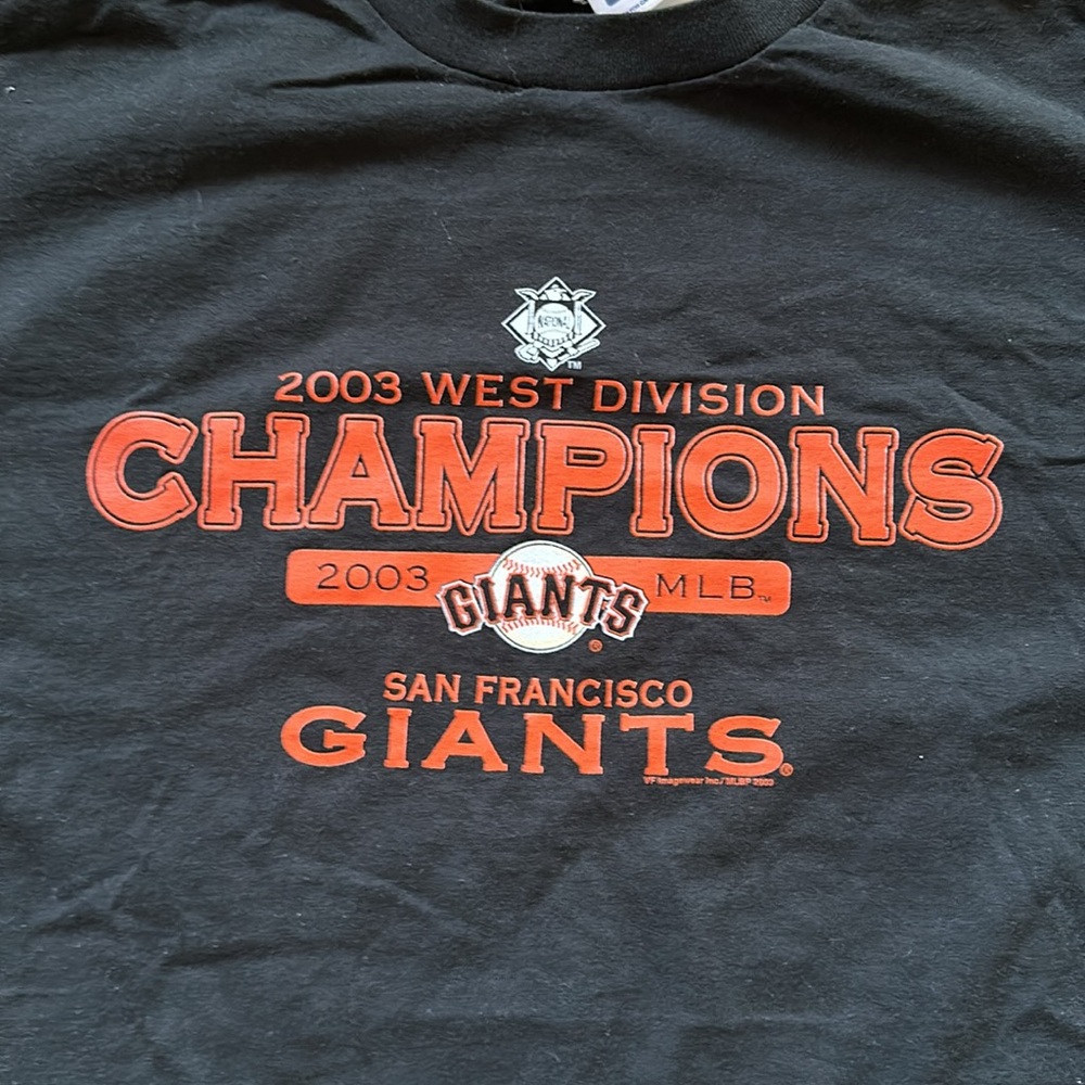 2003 SF Giants west Division Champs